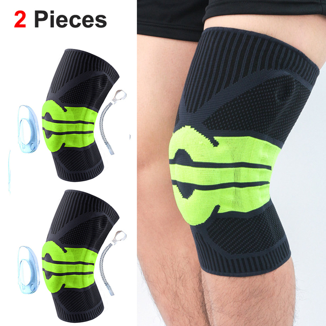 Professional Compression Knee Brace Support Protector for Relief of Arthritis, Joint Pain, ACL, MCL, Cartilage Tear, Post Surgery