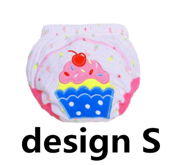 6pcs Baby Training Pants New Children Study Diaper Underwear Infant Learning Panties Newborn Cartoon Diaper Trx0001