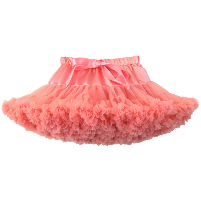 Lush Small Baby Girls Tutu Skirt for Kids Children Puffy Tulle Skirts for Girl Newborn Party Princess Girl Clothes 1-15 Years