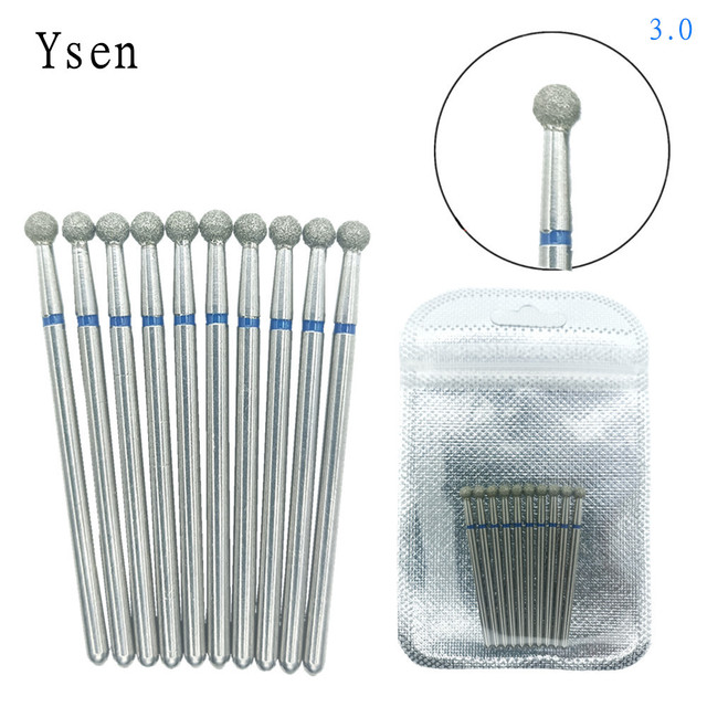 10pcsSet Diamond Nail Drill Bit Artery Electric Cutters For Pedicure Manicure Files Cuticle Burr Nail Tools Accessories