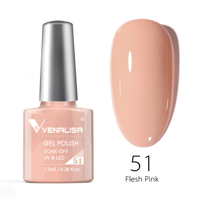 Venalisa Fashion Bling 7.5ml Soak Off UV LED Gel Nail Gel Polish Cosmetics Nail Art Manicure Nails Gel Polish VIP3 Nail Varnish