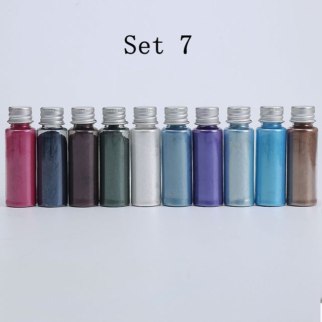 10/30 Color Cosmetic Grade Pearlescent Natural Mica Powder Mineral Epoxy Resin Dye Pearl Pigment For DIY Jewelry Crafts Making New