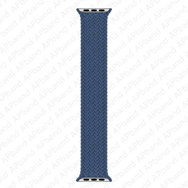 Braided Solo Loop For Apple Watch Band 45mm 41mm 44mm 40mm 42mm 38mm 1:1 Formal Nylon Bracelet iWatch Series 3 4 5 SE 6 7 Strap