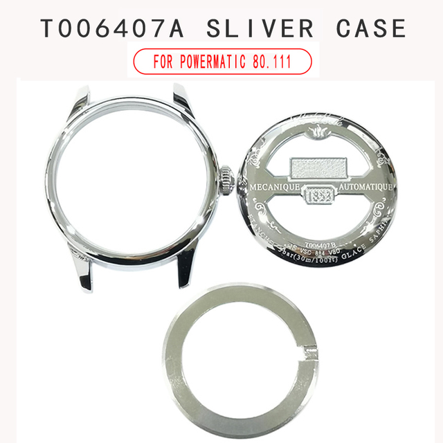 New Watch Back Cover Sapphire Glass Mirror Repair Parts Stainless Steel For T035627A/T099407A/T120407A/T100417A