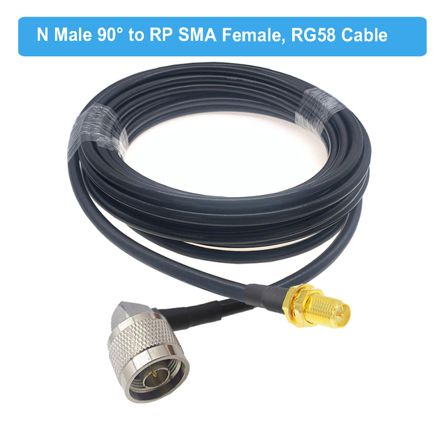 1pc RG58 N Type Male/Female to SMA Male Plug RF Coaxial Adapter Pigtail Cable RG-58 Extension Jumper Cord 15cm 50cm 1M 2M 5M