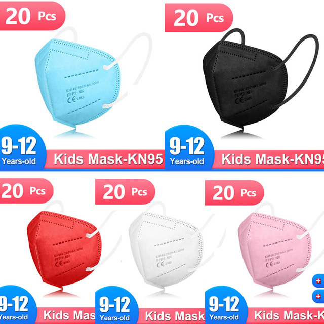 FFP2 Children KN95 Mascarillas Dust-proof Face Masks Girls Boys Mask Ninos Mascarillas FPP2 homology ada Kids Mask FP2