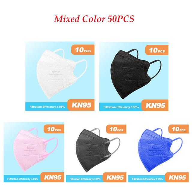 KN95 Kids Mask Mascarillas FFP2 Niños FFP 2 4 Ply Mask Reusable Kids Face Mask ffp2fan Niños Mascarilla FPP2 homology ada infantil