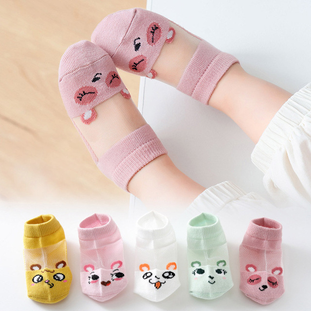 5 Pairs Cotton Kids Warm Socks Winter Socks For Baby Girls Cute Cartoon Newborn Toddler Casual Sports Socks Boys Socks 0-12 Years