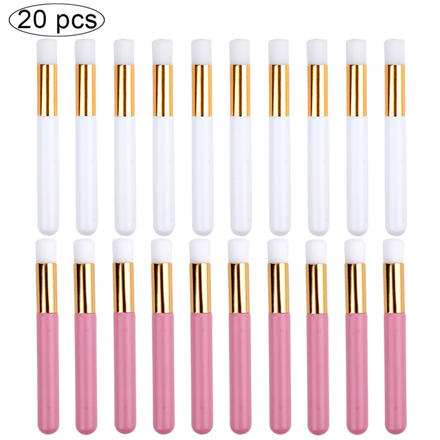 10/20pcs Eyelash Eyebrow Cleaning Brush Nose Blackhead Brushes Clean Brush Lash Shampoo Professional Eyelash Brush Accessories