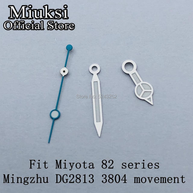 Miuksi-Luminous Wristwatch NH35 NH36 ETA 2836 2824 Miyota 8205 8215 821A Mingzhu DG 2813 3804