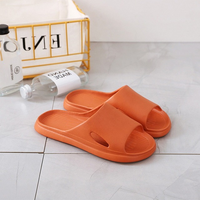 Female Home Slippers Summer Women Thick Platform Slides Women's Sandals Flip Flops Beach Sandal Mule Anti-slip Slippers for Men