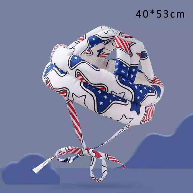 1pc Anti-collision baby boy cover adjustable breathable baby anti-fall head protection cushion cover child care helmet