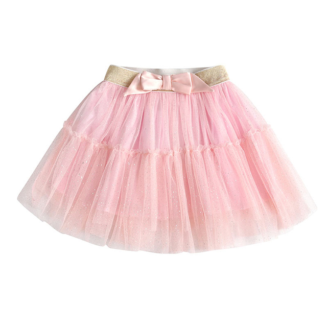 DXTON Girls Skirt Mesh Children's Skirt Girls Tutu Skirt Layered Tutu Skirt Prom Party Prom Dress Clothes