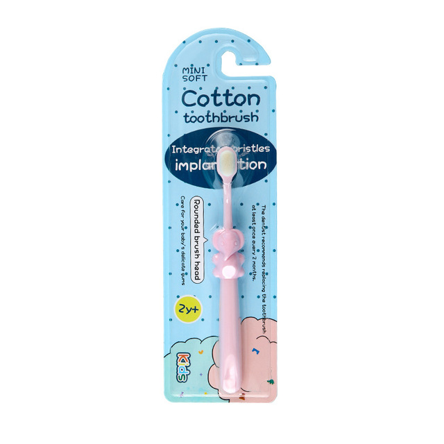 New Baby Soft Toothbrush Children's Toothbrush Cartoon Handle Toothbrush Oral Care Healthy Children Baby Products