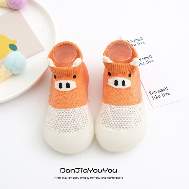 Children's Sock Shoes Summer Hollow Out Cartoon Anti-Skidding Baby Girl Outdoor Shoes Baby Boys Shoes First Walking Shoes 2022