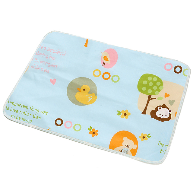 Infant Baby Diaper Changing Mat Breathable Newborn Pads Bedding Supplies 1pc Diaphragm Reusable Baby Waterproof Pad Cover