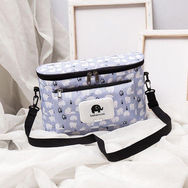 Baby Diaper Bag, Stroller Bag, Organizer, Diaper Bag, Stroller, Hook Basket, Stroller Accessories