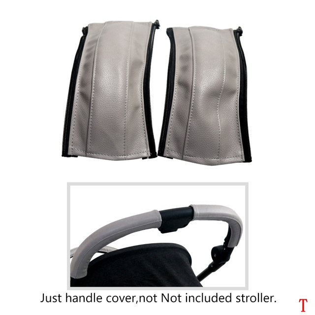 Handle Covers for Cybex Eezy S Twist (+) 2 / Eezy S 2 Stroller Leather Baby Stroller Protective Sleeve Covers Stroller Accessories