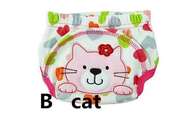 6pcs Baby Training Pants New Children Study Diaper Underwear Infant Learning Panties Newborn Cartoon Diaper Trx0001