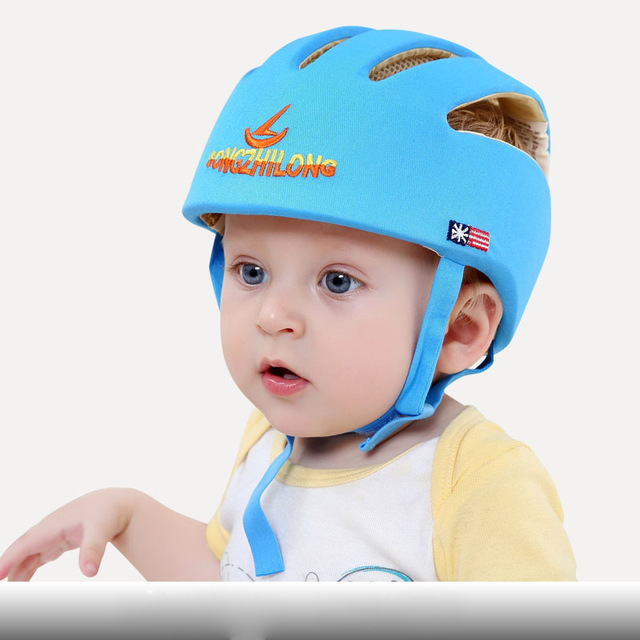 Baby Safety Helmet Head Protection Cotton Infant Baby Anti-Fall Hat for Crawling Baby Helmet Children Learn to Walk Crash Hat