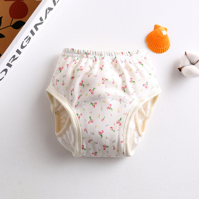 Cotton Reusable Baby Diapers Cute Waterproof Training Pants Panties Washable Underwear Infant Cloth Diapers Baby Diaper Diapers