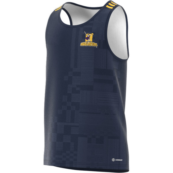 2022 Highlanders Super Rugby Singlet size S---3XL