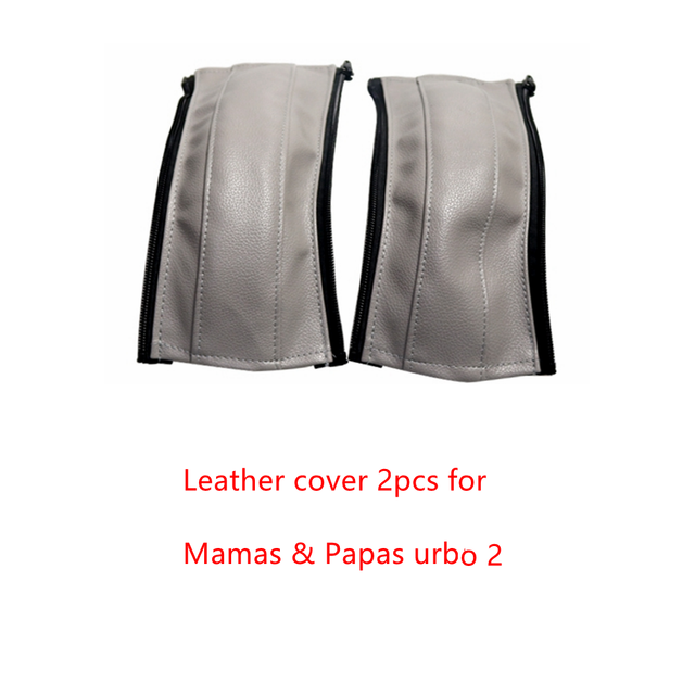 Leather Covers For Mama And Papas Urbo 2 Baby Stroller Bumper Pram Handle Sleeve Armrest Protective Cover Bar Accessories