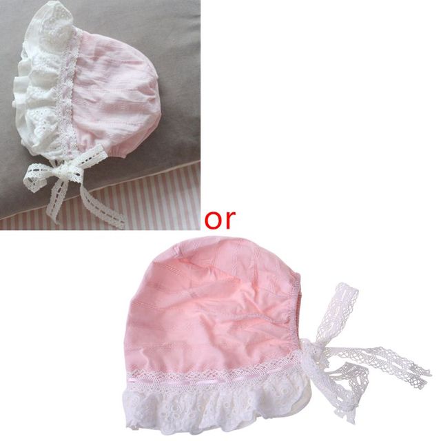 Adorable Newborn Summer Beanie Lace Bowknot Beanie Mother & Baby Essentials Cute Princess Hats For Little Girls