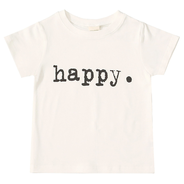 Summer Baby Girl Tshirt I Love Boys T-Shirt Letter Printed Lovely Heart Printing Kawaii Kids T-Shirt JYF