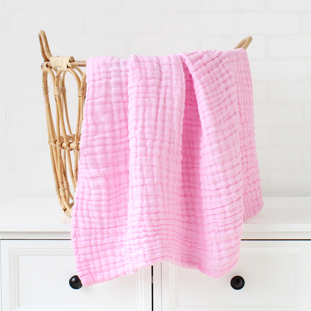 Blanket Customize Bebe Name 6 Layer Baby Bath Towel Cotton Bedding Organic Baby Blanket Newborn Muslin Swaddle Quilt