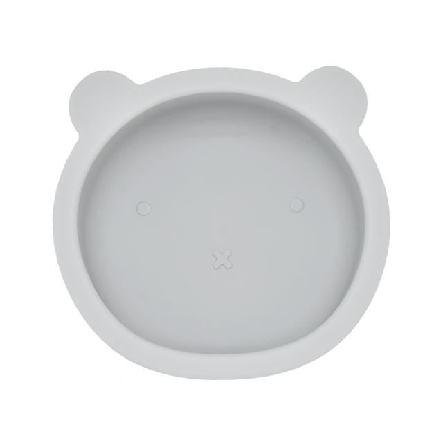 Waterproof Non-slip Silicone Tableware Baby Kitchen Bowl BPA Free Baby Silicone Bowl Feeding Lovely Lion Shaped Tableware