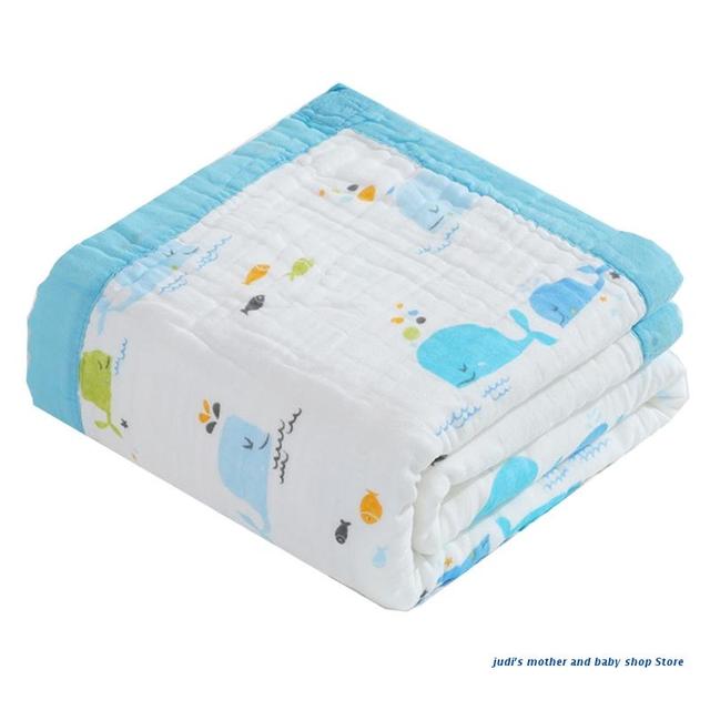 67JC thick cotton baby bath towel designed for baby's sensitive skin super absorbent