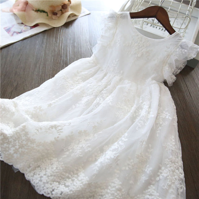 Spring and summer girls lace dress adorable cute baby dress