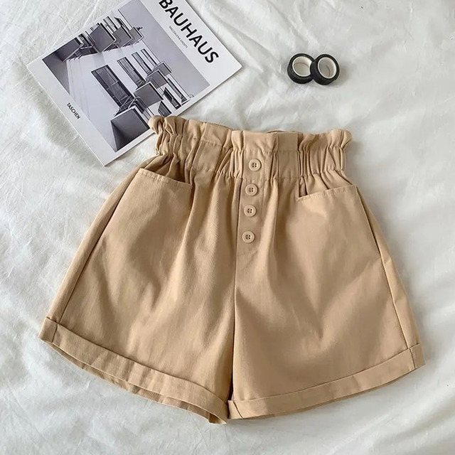 Summer Casual Kids Boys Shorts Solid Color Baby Girl Cotton Shorts Short Pants Fashion Newborn Bloomers 4-13Y Teenagers Children's Shorts