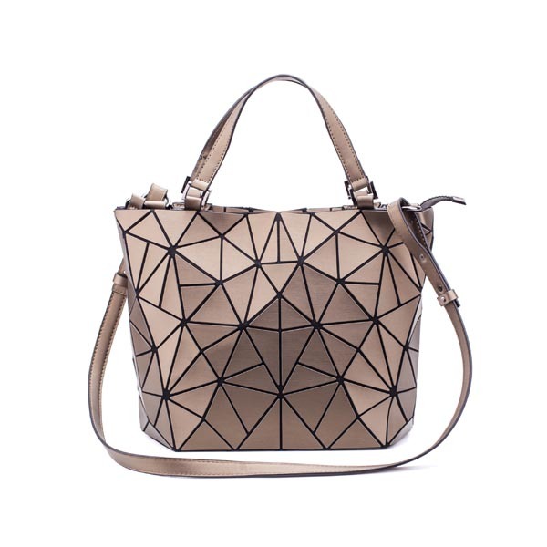 Women's Handbag Geometric Quilted Diamond Tote Bag Shoulder Bag Laser Plain Foldable 2020