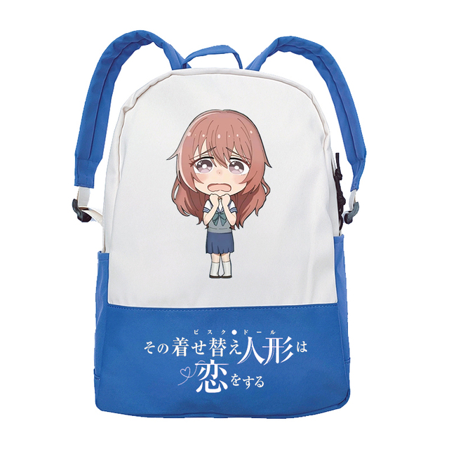 Anime Manga My Sweetheart Dress Students Backpack Large Capacity School Bag Shoulder Bags High Quality For Boys Girls