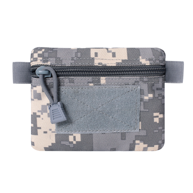 Nylon Outdoor EDC Mall Pouch Multifunctional Waterproof Mini Portable Travel EDC Tool Wallet Pocket Zipper Waist Bag