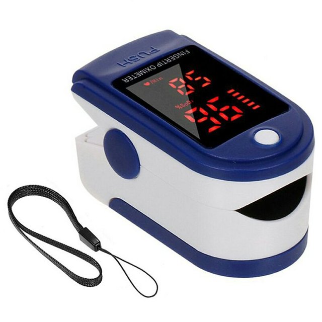 Medical Digital Finger Clip Pulse Oximeter LED Display SPO2 PR Heart Rate Monitor Sleep Monitor Blood Oxygen Saturation Meter