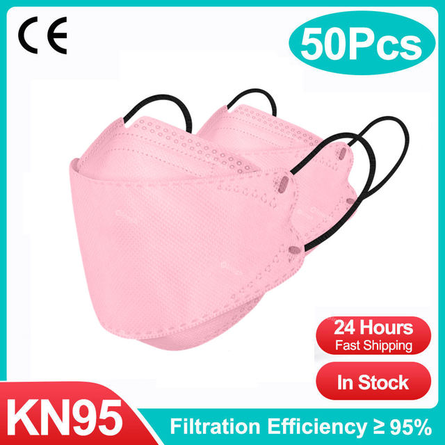 FFP2 fish shape masks Mascarilla ffp2 approved KN95 mask kn95 mask homology ada spain ffp2 reusable mask dropship masks