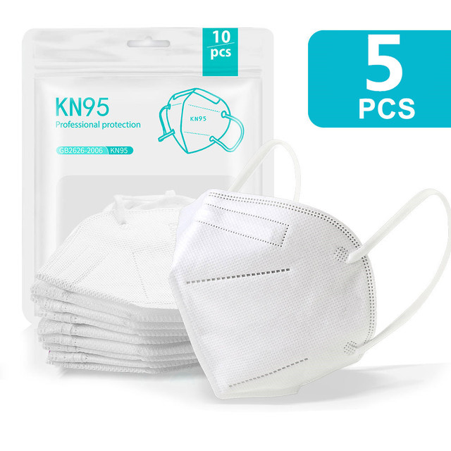 5-100pcs ffp2fan reusable kn95 masks ce approved adult ffp2reuse zable mascherine KN95 Mascarillas face mask protective masks