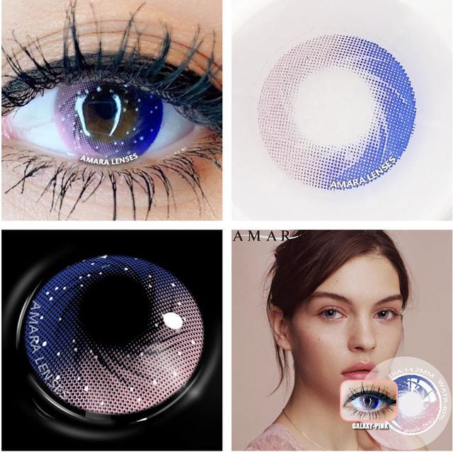 Amara color contact lenses Galaxy Serrisviel annual contact lenses colored eyes eye color lenses