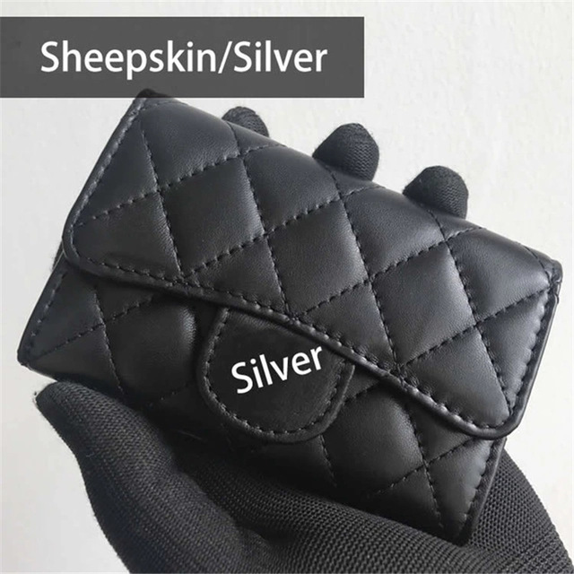 Wallets for Women Purse Small Size ID Card Holder Wallet Id Badge Holder Wallets for Women Luxury Genuine Leather Wallet