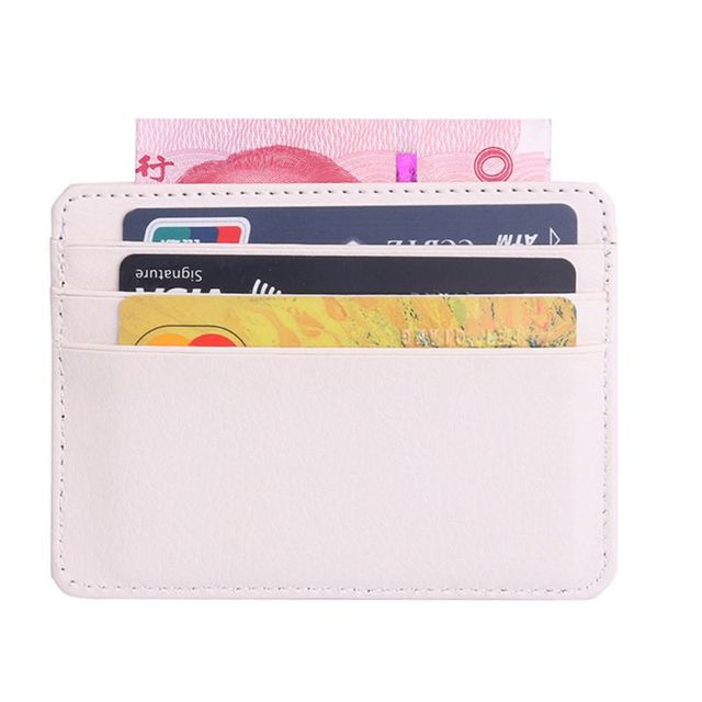 Men Leather Thin Wallet ID Money Credit Card Slim Holder Money Pocket Organizer