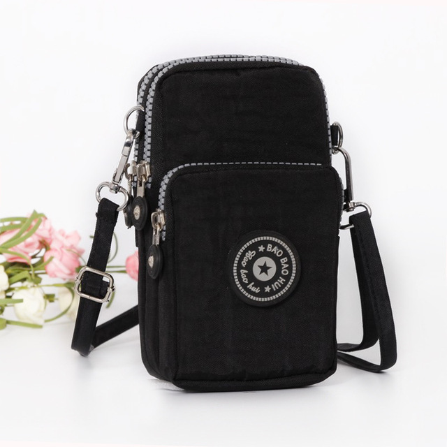 Mobile Cover Women Hanging Shoulder Mobile Phone Bag Wallet Coin Purse Zipper Small New Wild Small Messenger Bag Female