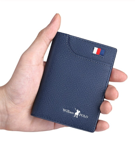 Men Wallets Men Wallets Thin Male Purse Card Holder gafskin Soft Small Purses New Design Vintage Men Short Slim Wallet
