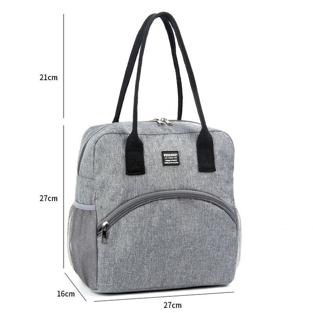 Insulated Lunch Bag For Women And Kids Oxford Lunch Bag Large Capacity Picnic Bag Tote Bag Lunch Bag