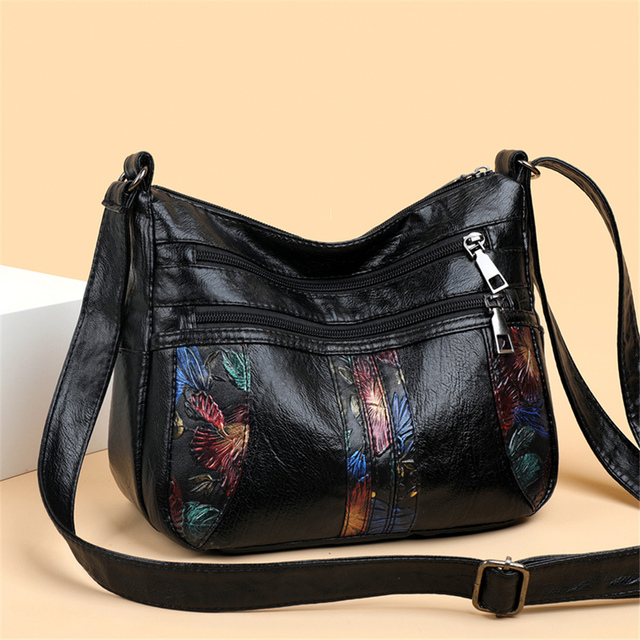 Multi-pocket casual crossbody bag for women fashion shoulder bag and purse high quality large capacity messenger bag