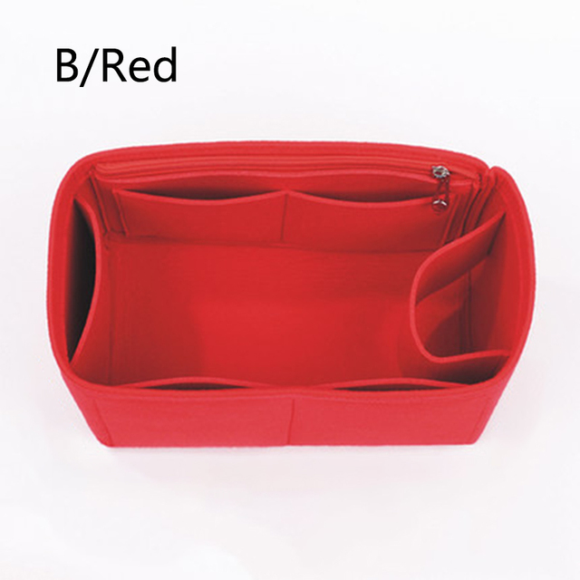 Fits Speedy25/30/35 Felt Clothes Bag Travel Liner Insert Organizer Handbag Large Purse Liner Portable Cosmetic Bags Handbag Shaper