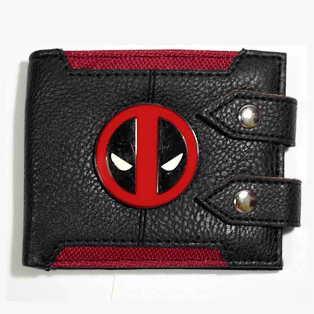 Deadpool - New Design Men's and Women's Wallet, Bifold Wallet with ID Card Slot, Cartoon