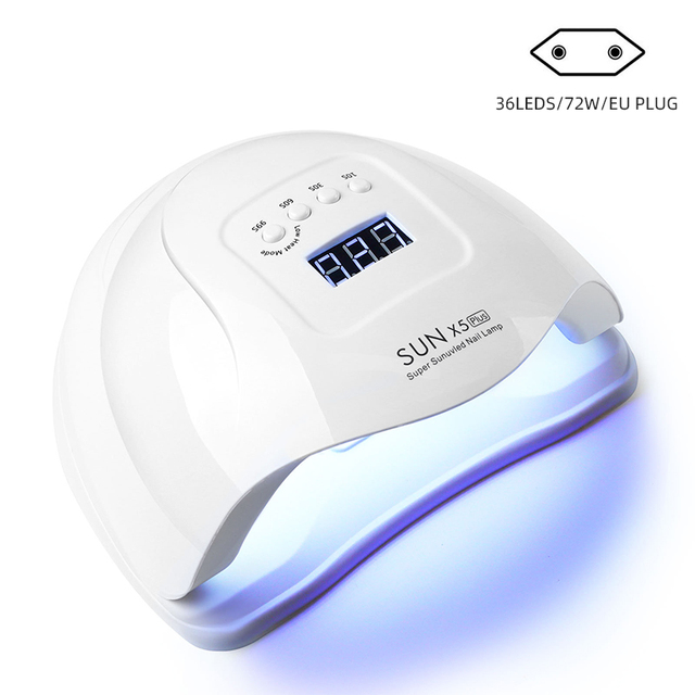 90/72/36W LED Nail Dryer Lamp for Curing All Kinds of UV Gel/Polish/Varnish with Auto Sensor Timer All Manicure/Pedicure Tool